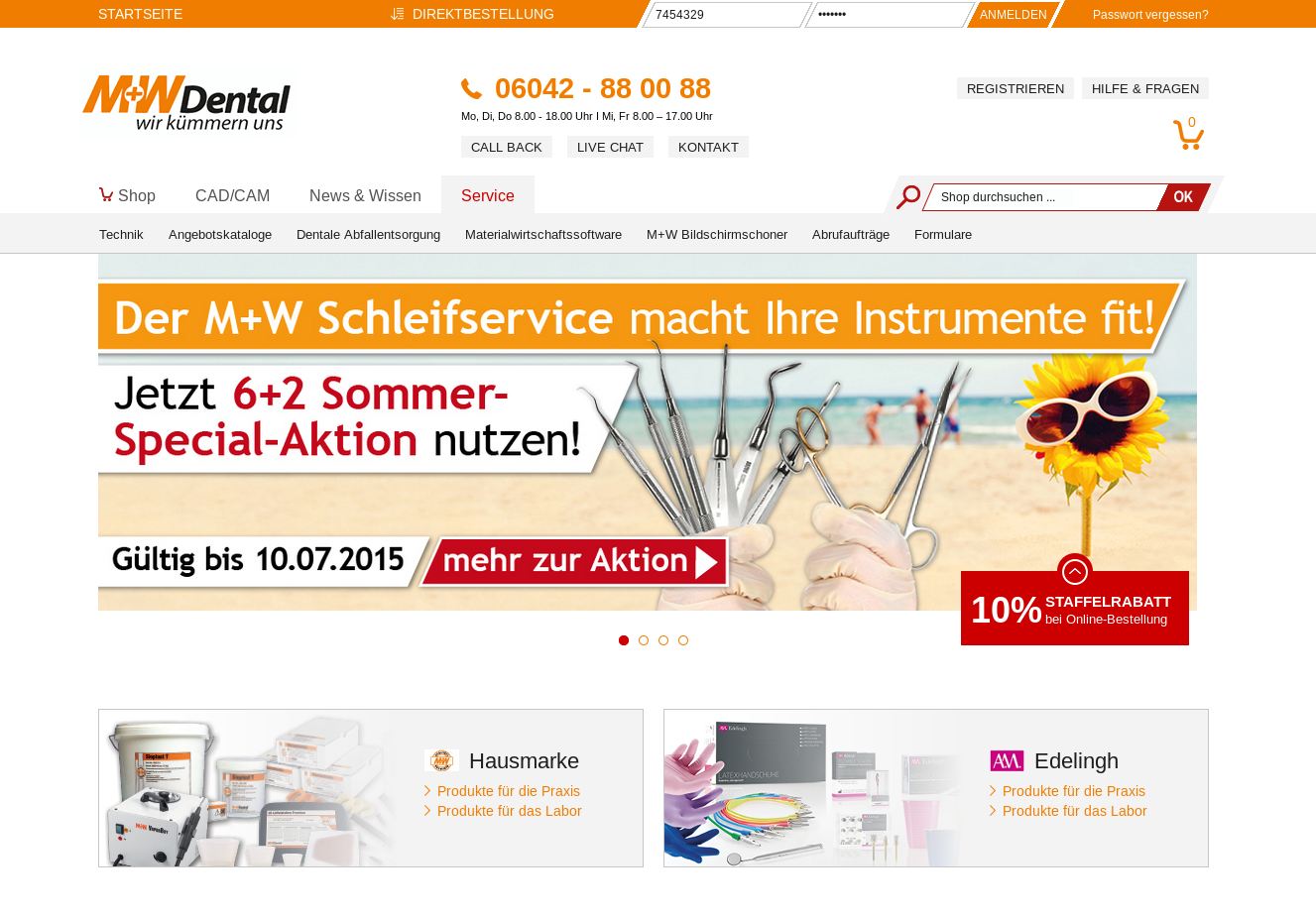 M+W Dental shop on the basis of Magento Enterprise M+W Dental shop on the basis of Magento Enterprise